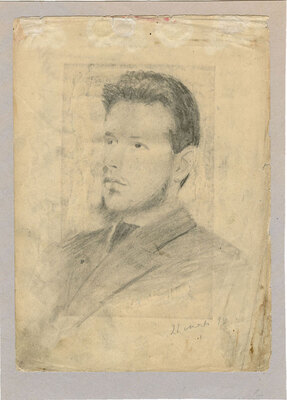 Гуляев Иван Васильевич. Лот из пяти портретов, выполненных в Ясной Поляне 